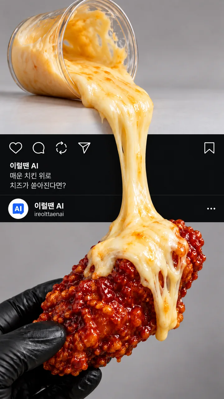 치킨 광고 영상 콘텐츠